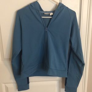 EUC. JCrew Short Gym Hoodie.